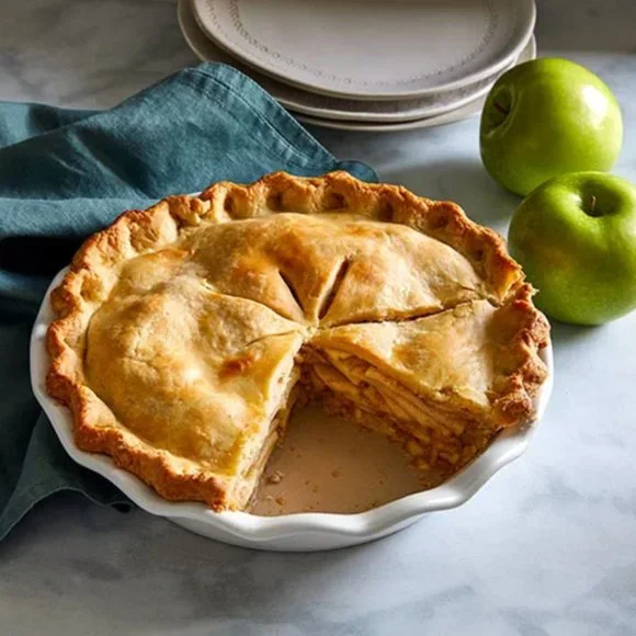 NEW PAMPERED CHEF STONE PIE PLATE - Picture 2 of 2